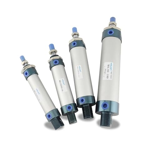 Cilindro serie MAL mini neumático MAL16×25 de aleación con imán opcional MAL-S 6