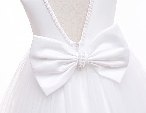 Jup'elle Toddler Girl Tutu Dresses Wedding Birthday Party Flower Baby Princess Dresses #TOP5