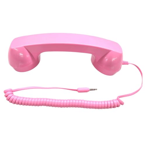 Evita la incomodidad al hablar con este receptor del teléfono retro para hogar y oficinas