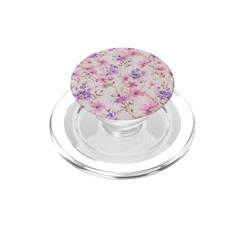 PopSockets PopGrip pour MagSafe Fleurs Sauvages Roses support amovible