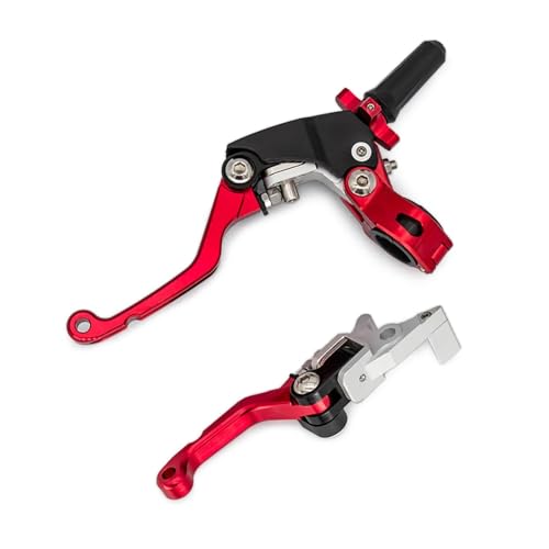 Levier de frein moto pliable rouge pour éviter la casse sur KAYO M4 T4 CRF