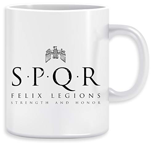 SPQR - Roman Empire Army Tazza Ceramic Mug Cup