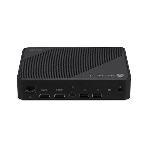 Acer Chromebox Mini CXM1 IN4832 Intel® Celeron® N4500 8 Go LPDDR4 SDRAM eMMC ChromeOS Mini PC Neuf - vue 8