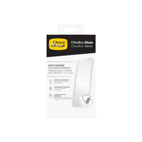 OtterBox Glass Screen Protector for iPhone 15, Tempered Glass, Scratch Protection, Drop Defense for Shatter Protection - Image 4