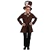 Fun Shack Déguisement Pour Enfant Costume Du Chapelier Fou Marron Pour Garçon - Taille S