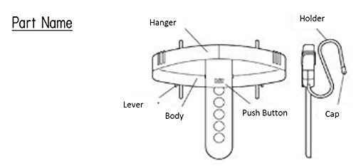 Amazon.co.jp: ナカバヤシ デスクチェア チェアハンガー 服の神