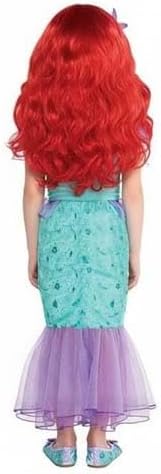 Disfraz clásico Ariel para niñas 3T/4T miniatura 3