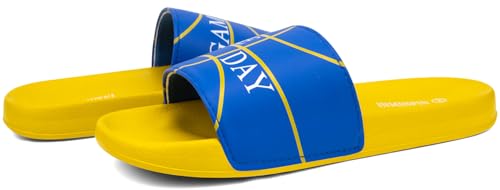 Image of INMINPIN Kids Boys Girls Ball Sprots Slides Sandals Ultra Comfortable Beach Pool Shower Shoes House Slide Indoor Outdoor for Sports Fan