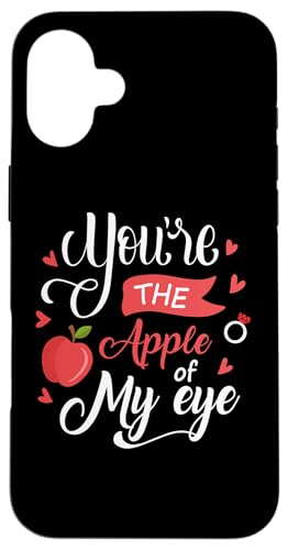 Fruit Apple Eye Love Romantic Lovely Gift Idea Apple of eye �X�}�z�P�[�X iPhone 16 Plus �p