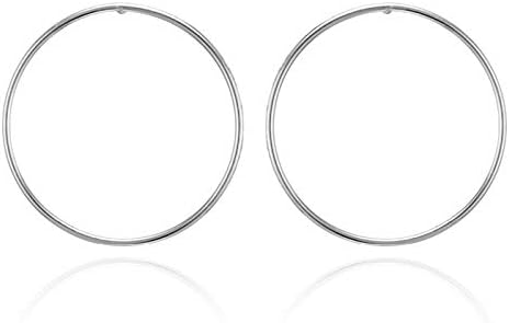 RQBHD IPARAM Fashion Metal Punk Geometric Earrings for Women's Statement Vintage Exaggerated Big Pendant Earrings Jewelry Party Gifts (Color : E444 2)