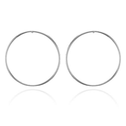 RQBHD IPARAM Fashion Metal Punk Geometric Earrings for Women's Statement Vintage Exaggerated Big Pendant Earrings Jewelry Party Gifts (Color : E444 2)