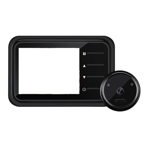 Sonnette écran LCD 2,4 pouces avec objectif 120° et carte 16G