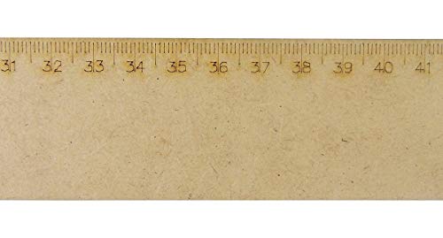 Régua De Costura 100cm Mdf Modelista E Costura