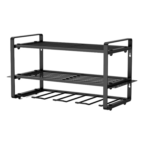 Porte-outils mural et support pour perceuse sans fil en acier - 2