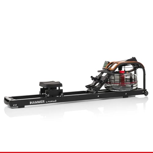 HAMMER Wasser Rudergerät Aquon Water Flow PRO, klappbar, Kinomap...