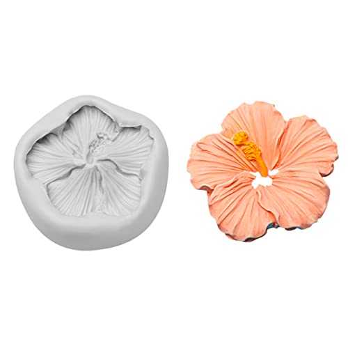 4 Stück Kuchen Silikonform 3D Backform Kuchen Dekorieren Werkzeuge DIY Silikon Backen Fondant Formen Handgemachte Herstellung Schokolade Kuchenverzierung Silikonblütenformen Cover