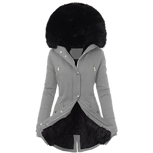 Parka d'hiver pour femmes DGKaxiyaHM veste mi-longue matelassée