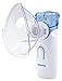 FARMAMED Aerosol Nebulizzatore Mesh Silenzioso Portatile per bambini e adulti con boccaglio e maschere, Doppia Alimentazione, Alimentazione con cavo USB o Pile AA 1.5 Volt, Funzione di Autopulizia