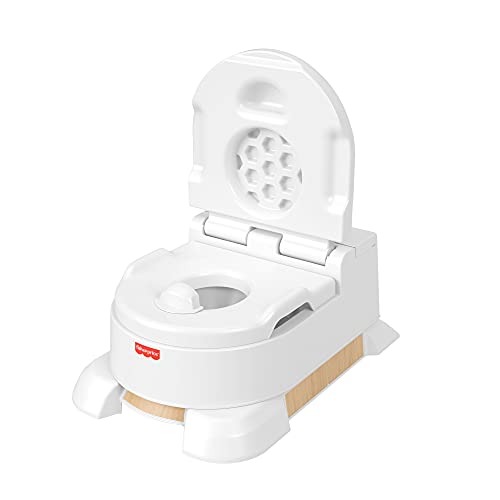Fisher-Price Pot Design 4-en-1 transformable en marchepied avec réducteur amovible, pour apprendre...