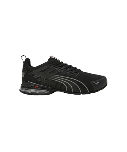PUMA Erwachsene Voltaic Evo Sneakers 43, Black Stormy Slate for All Time Red Gray