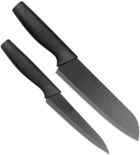Image of Cheft - Kitchen Knife Set of 2, Stainless Steel - Heavy Duty Blade, Professional Butcher Chopper for Home Kitchen and Restaurant (Knife + Chef Knife Pack 2)
