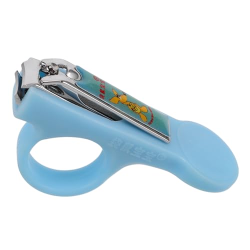 Totority 折りたたみ式 ちゃん用爪切り 新生児から幼児向け 設計 指爪トリマー 精密ネイルケアツール 軽量コンパクト ライトブルー