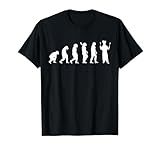 Cocinero Evolución Cocinar Chef Gastronomía Chef Hobby Camiseta, Hombre, Negro, XXL