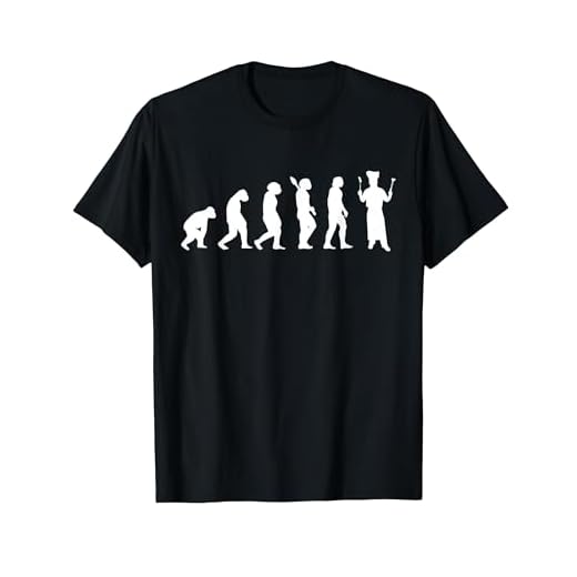 Cocinero Evolución Cocinar Chef Gastronomía Chef Hobby Camiseta