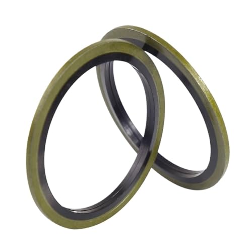 Bague d'étanchéité combinée M16 anti-fuite en caoutchouc métallique 10pcs