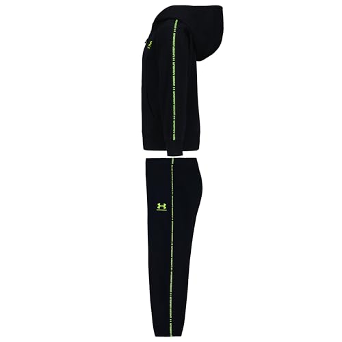 Image of Under Armour Boys' 2-Piece Hoodie Set, Full Zip Sweatshirt and Fleece Pants