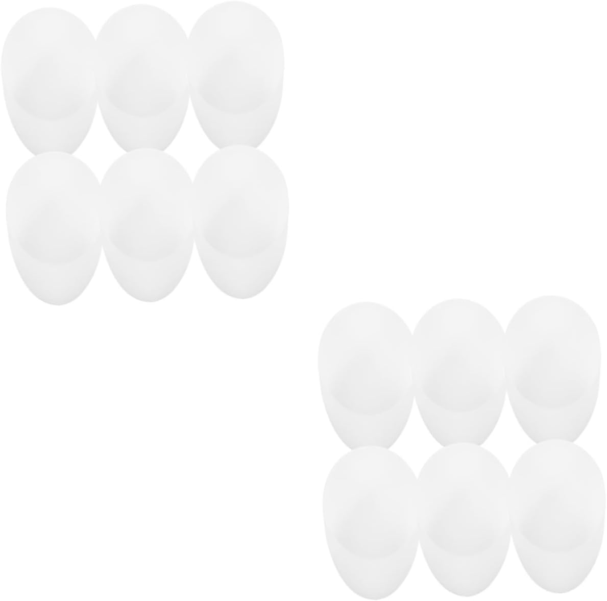 12pcs Inclined Head Lamp Shades Stylish Replacement Covers for Table Floor and Vanity Lamps Easy to Install Opening for Home Decor