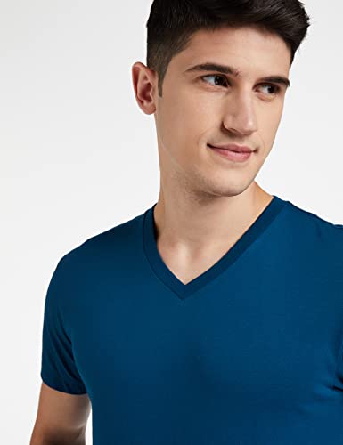 Image of Jockey Men Regular Fit V Neck Half Sleeved T-Shirt (Pack of 2)