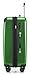 Hauptstadtkoffer ALEX - Erweiterbarer Hartschalenkoffer 65 cm (74 L) mit TSA-Schloss - robuster Trolley-Reisekoffer mit 4 Doppelrollen, Grün