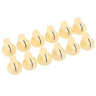 Fits 18 splines import pots or 24 splines CTS pots, widely used in amplifier building Most 18 splines import pots made in Asia, like Alpha/Japan pots Most 24 splines inch pots made in USA, like CTS/Fender pots Made of plastic,no screws hole Set of 12...