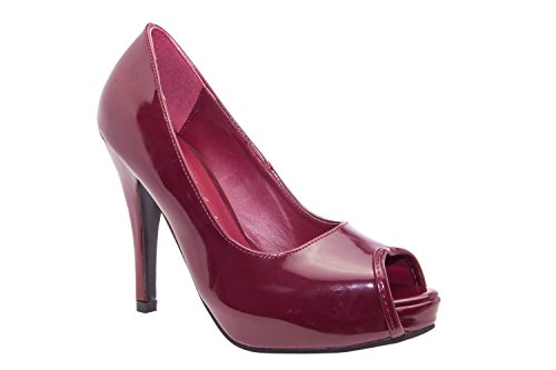 CÓMO COMBINAR ZAPATOS COLOR ROJO VINO