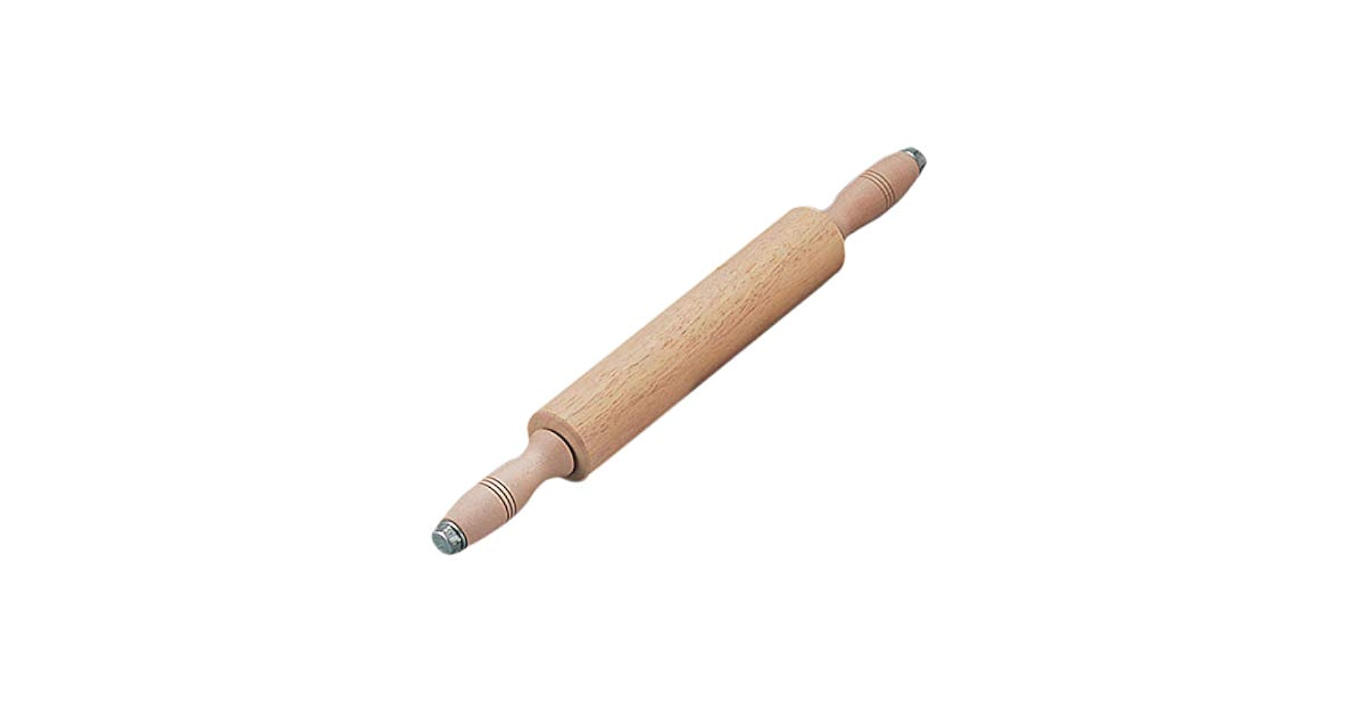 Amazon｜木製ローラー式めん棒 太型(ミズメ材) φ60×240mm/62
