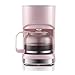 HIZLJJ Macchine da caffè elettrica programmabile Intelligente Macchina for Il caffè Brew Macchina con Vetro Caraffa Rimovibile Mesh Filtro Carrello (Color : Pink)