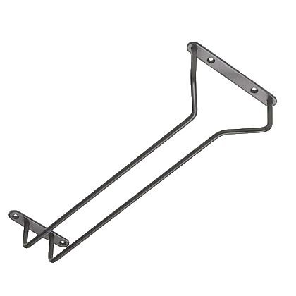 Amazon | アトムリビンテック グラス吊り金具 黒 400mm （6693