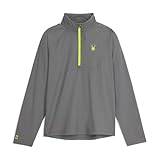 Spyder Gridweb Skijacke für Herren mit halbem Reißverschluss, Sturm, XXX-Large