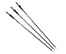 Barnett Slipstream Youth Archery Fiberglass Arrows - 3 Pack, 28 Inch Youth Arrows for Under 40lb Draw Weights - Perfect for Young Archers