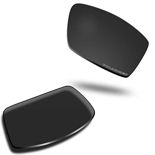 SOLODAD Verres de rechange pour lunettes de soleil Oakley Gascan OO9014 Polarisé-Carbon Black