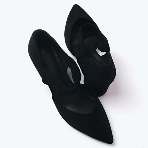 Women's Comfortable Mid High Heel Dress Shoes for Party & Evening,Stable and Supportive4