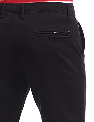 Image of Monte Carlo Men's Mid Rise Regular Fit Casual Pants