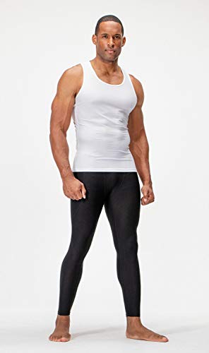 DEVOPS 3 Pack Men's Muscle Dry Fit Compression Tank Top2