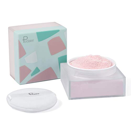 Loose Face Powder Long Lasting and Waterproof Oil Control Moisturizing Setting Powder Makeup 1.76 Oz