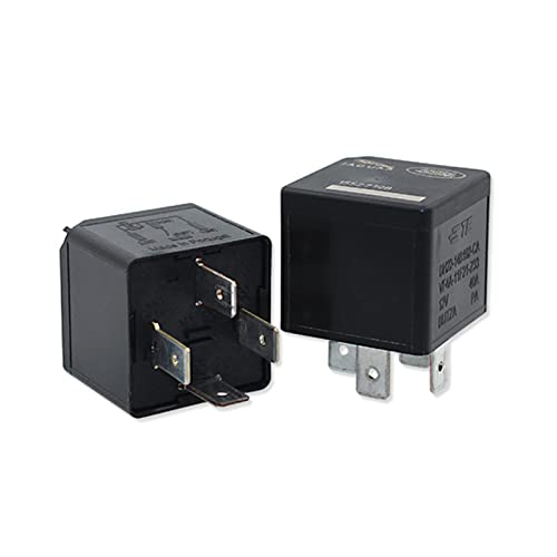 Relé de ventilador para coche 12V 4 pines componente de repuesto eléctrico universal