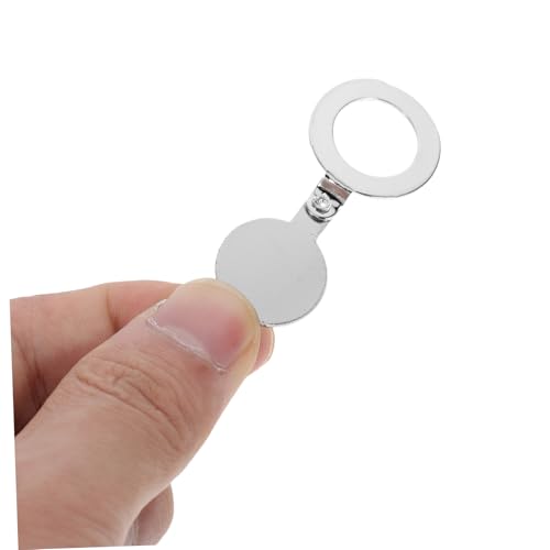 Tofficu 2pcs cobre - Cubierta de privacidad para mirilla antiniebla para puertas - Diseño anti-espiar, instalación rápida, visor de puerta para seguridad, adecuado para hogar y oficina miniatura 3