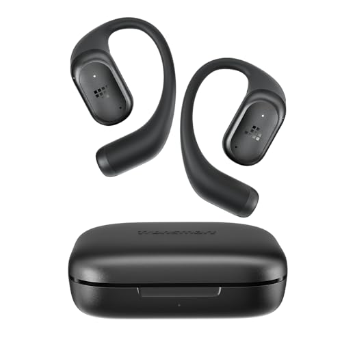 Tronsmart OpenFly 2 Pro Auriculares Open-Ear, Auriculares Deportivos Wireless 5.3, 40H Autonomía, Llamadas Nítidas, Carga Rápida, Diseño ergonómico, Adecuado para Deportes y Oficina