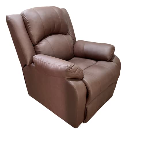 Image of Elegant Recliner Sofa 1 Seater - Supreme Comfort, Durable Manual Recliner Chair Design, and 5-Year Warranty for Reliability