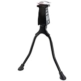 KONSTRUKTION: Stabiler Doppelständer zur Montage direkt am Fahrradrahmen. Der Ständer verleiht Ihrem Ständer einen sicheren Halt in einer geraden Position. Inklusive praktischer Einklappfunktion.